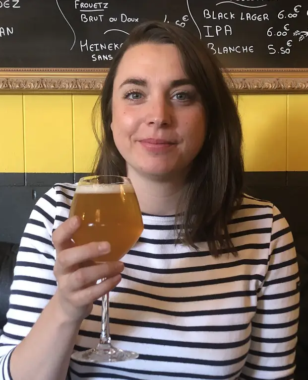 Portrait d'une des fondatrices de Buveuses de bières