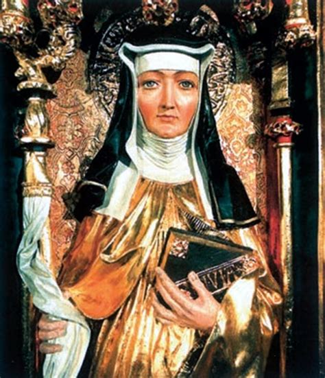 Portrait de Hildegarde von Bingen